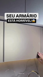 Stories de Organizador de Geladeira Retangular com Pegador 31,4cm
