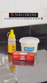 Stories de Queijeira Cristal de Chumbo Martelado Petra com Tampa e Borda Dourada 19,5cm
