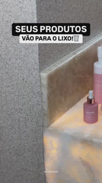 Stories de Toalheiro de Lavabo com Ventosa 25cm Aço Cromado