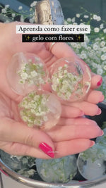 Stories de Forma para Gelo 4 Cavidades Redondas de Plástico 250ml