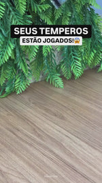 Stories de Organizador para Temperos Keep de Bambu 10 Peças