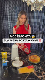 Stories de Faqueiro Dourado Aço Inox 24 Peças