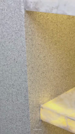Stories de Caixa Decorativa em MDF e Linho off White 29cm G