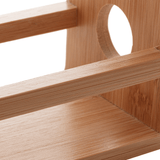 Rack de Bambu Porta Temperos e Condimentos 22cm x 8,5cm - Ela Decora