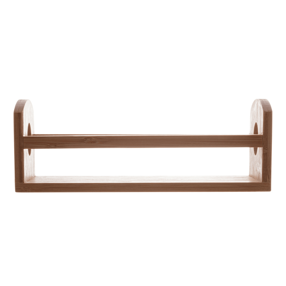 Rack de Bambu Porta Temperos e Condimentos 22cm x 8,5cm - Ela Decora