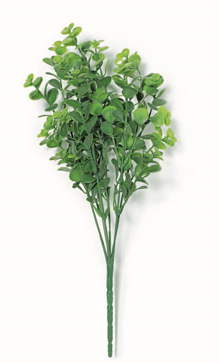 Ramo de Planta Permanente Verde Artificial - 39 cm - Ela Decora