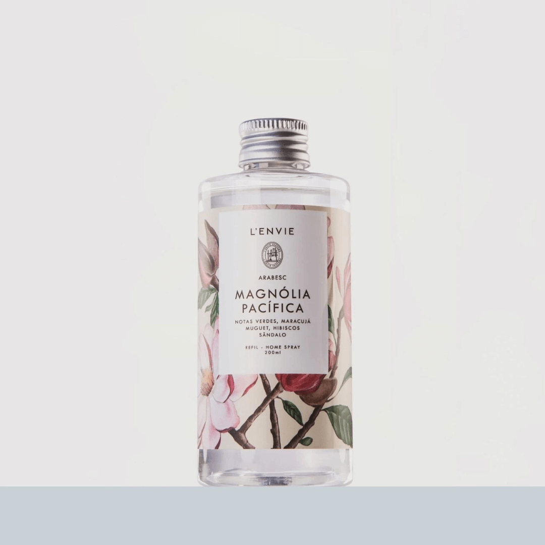 Refil Home Spray Magnólia Pacifica 200ml L'envie - Ela Decora