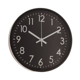 Relógio de Parede Basic Preto 30cm - Ela Decora