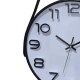 Relógio de Parede com Alça Preto - Ela Decora