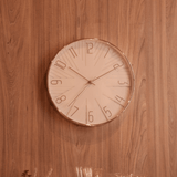 Relógio de Parede Plástico Modern Branco 30,5cm