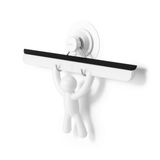 Rodo de Pia com Suporte Buddy Fixação Adesivo Branco 26,7cm - Ela Decora