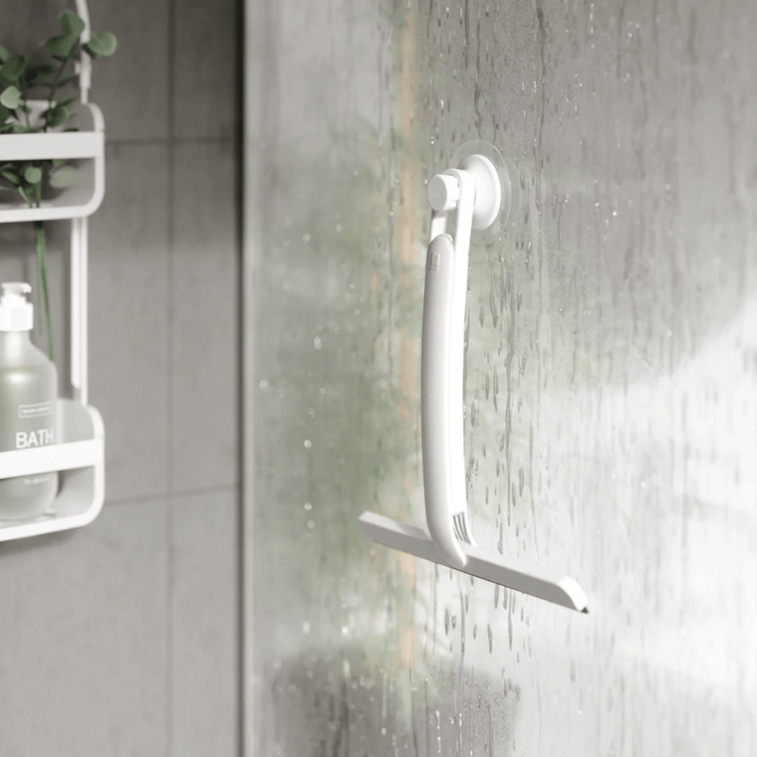 Rodo Extensível Fixação por Adesivo Branco 40cm Linha Flex