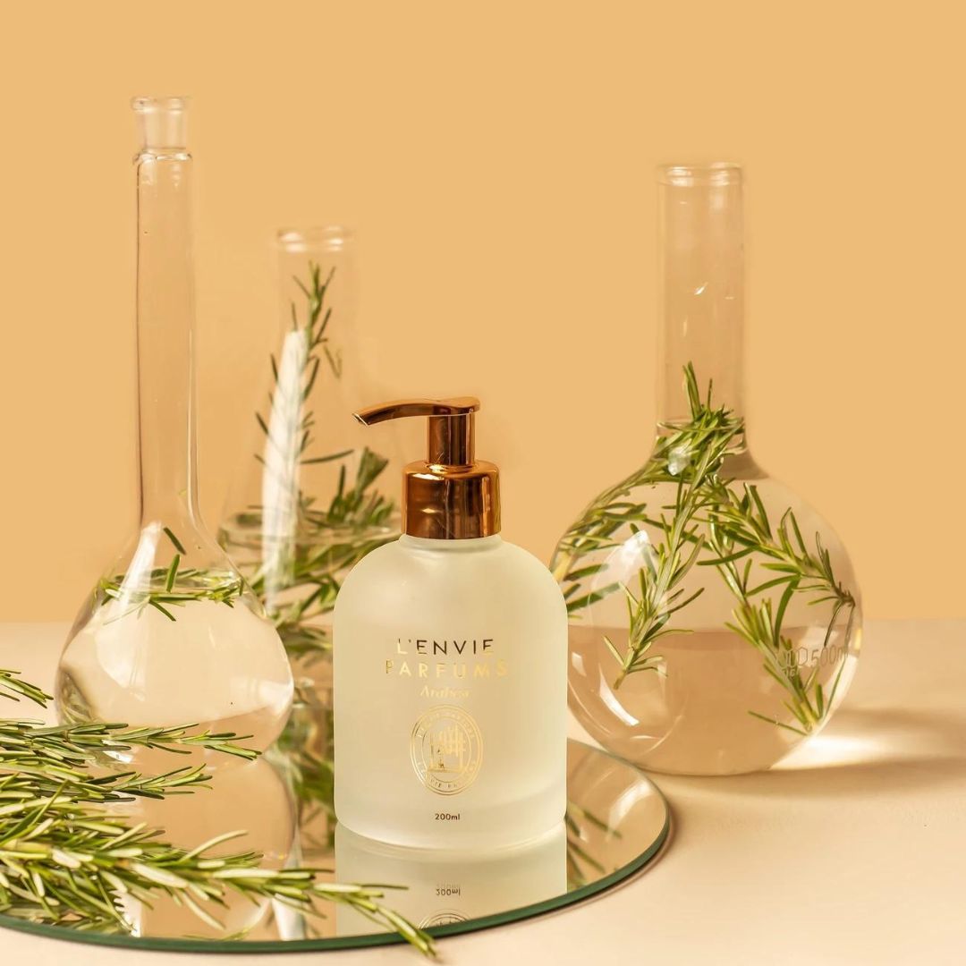 Sabonete Liquido Alecrim Mediterrâneo Arabesc 200ml L'envie - Ela Decora