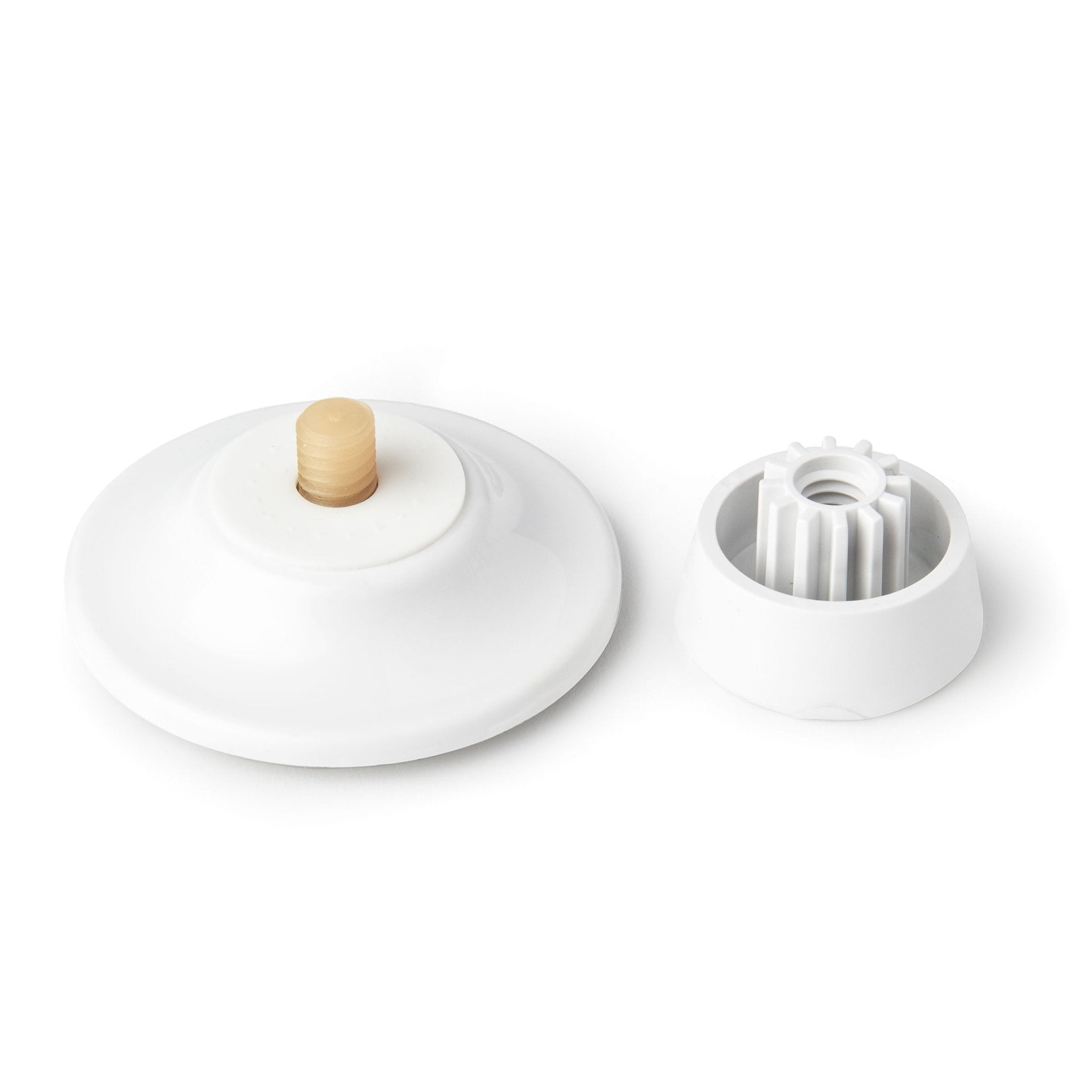 Saboneteira com Ventosa Branco - Ela Decora