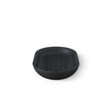 Saboneteira Oval Junip Preto - Ela Decora