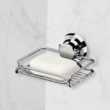 Saboneteira Com Ventosa Ultra Resistente Cromada