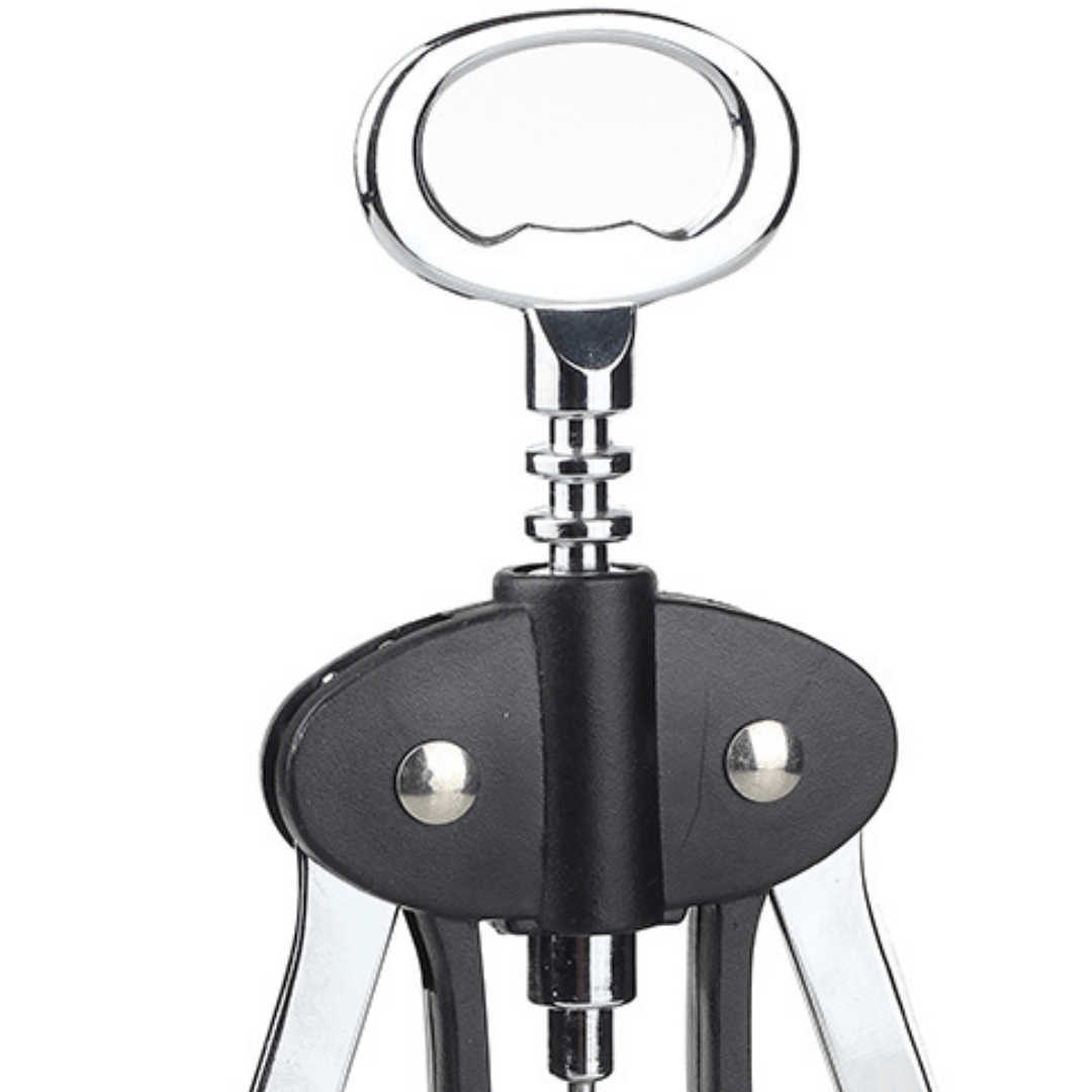 Saca Rolhas Classic Preto - Ela Decora