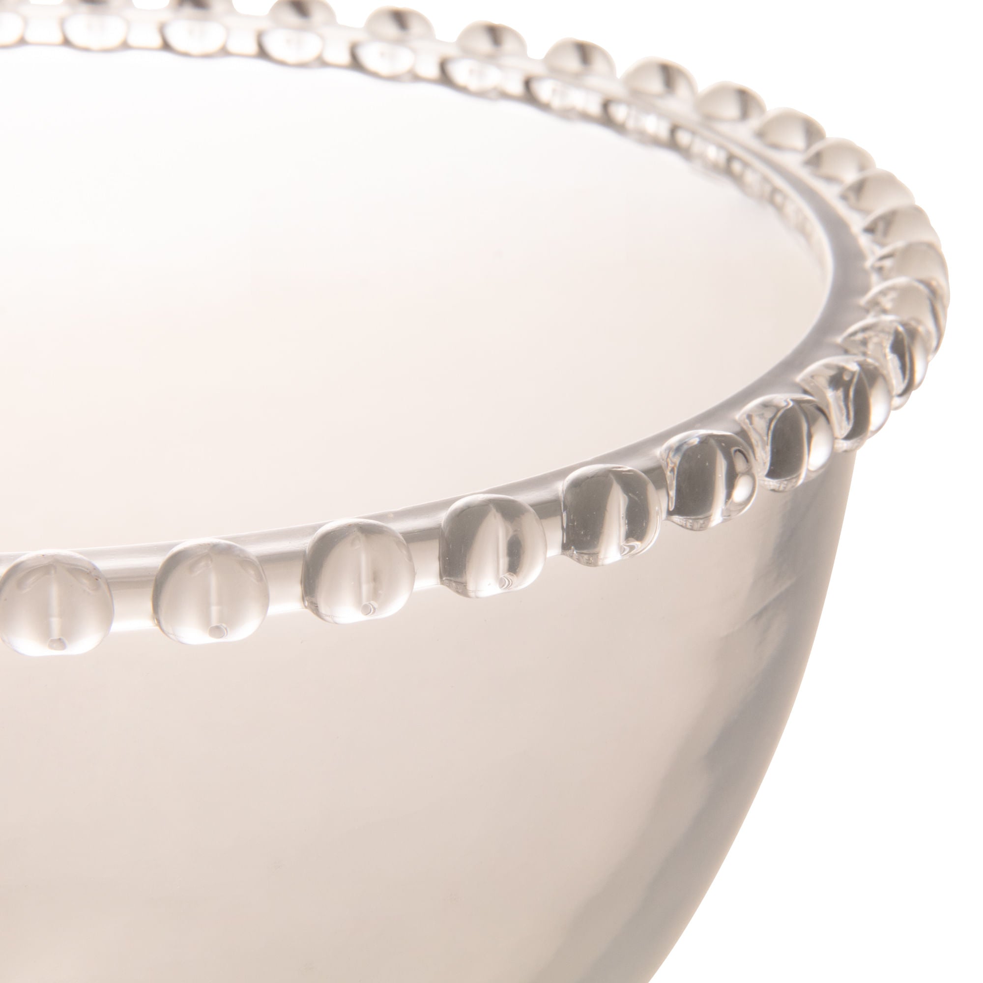 Saladeira Cristal de Chumbo Coração 21cm - Ela Decora