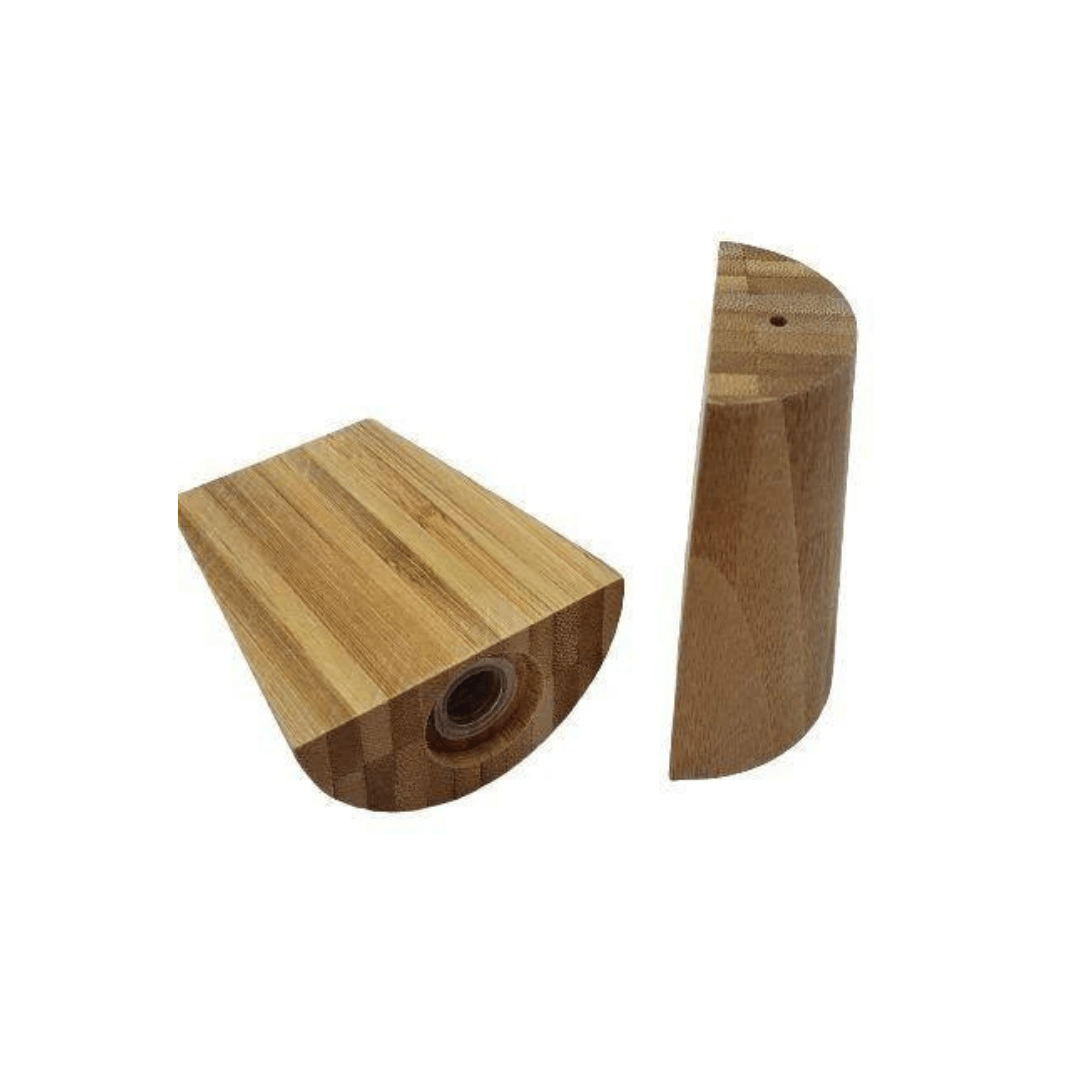 Saleiro e Pimenteiro em Bambu Ecokitchen 8,5cm - Ela Decora