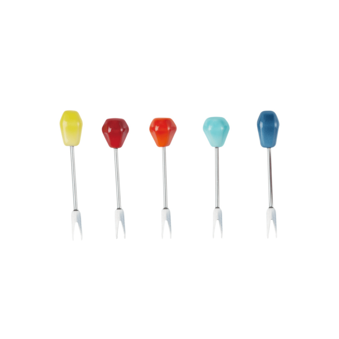 Set 5 Palitos para Aperitivo Coloridos Le Creuset - Ela Decora