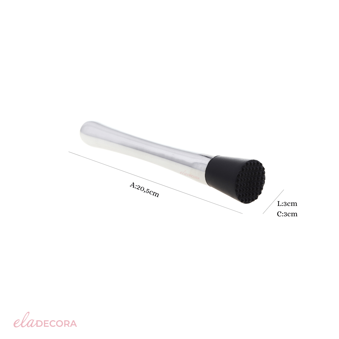 Socador para Caipirinha em Inox 20,5cm - Ela Decora