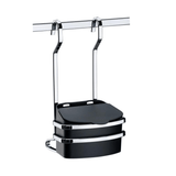 Suporte com Saleiro Preto 500g - Ela Decora
