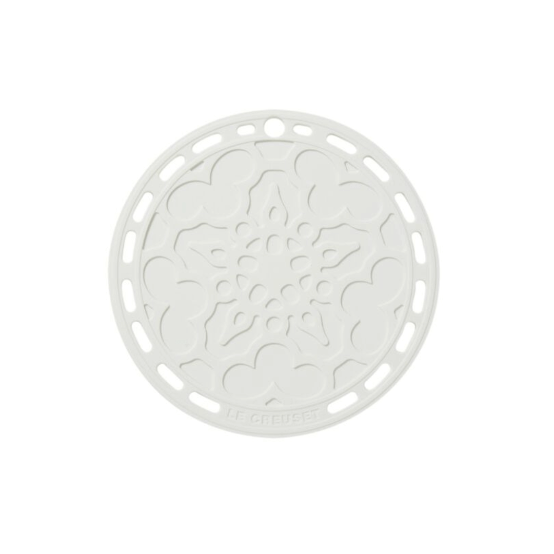 Suporte de Silicone Descanso de Panela French Branco Le Creuset - Ela Decora