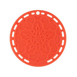 Suporte de Silicone Descanso de Panela French Laranja Le Creuset - Ela Decora