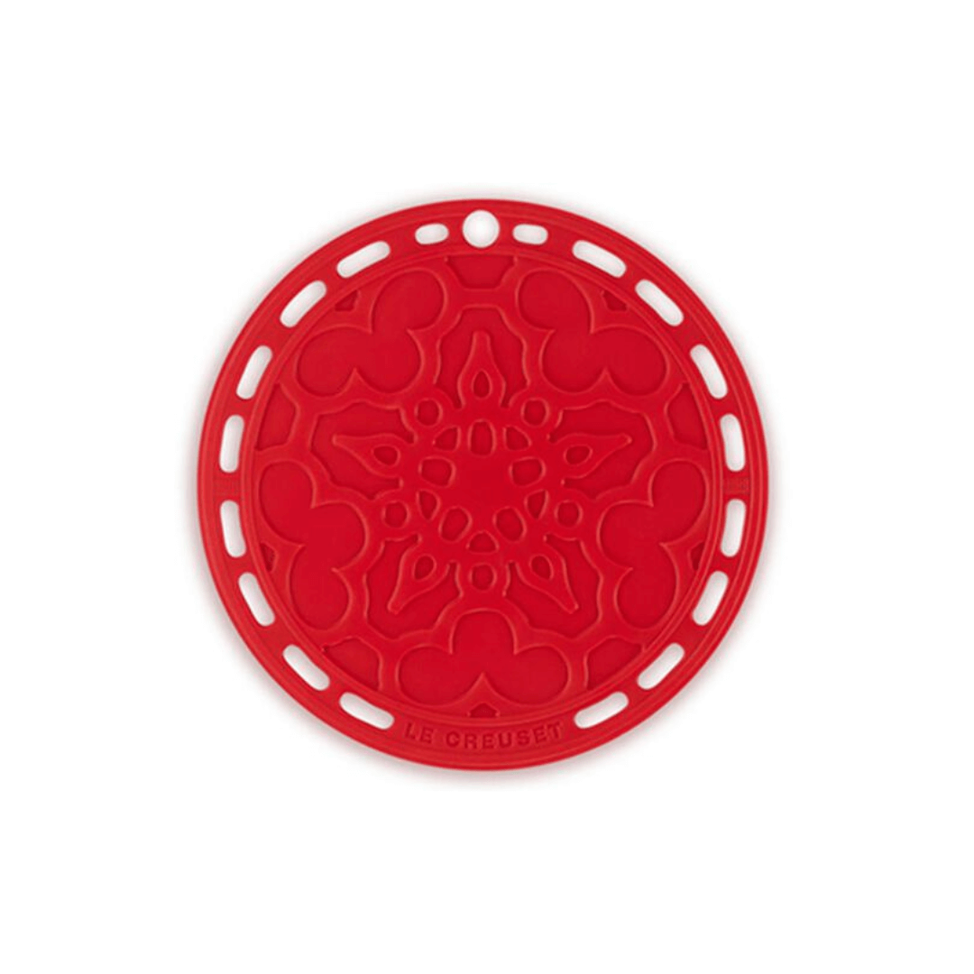 Suporte de Silicone Descanso de Panela French Vermelho Le Creuset - Ela Decora