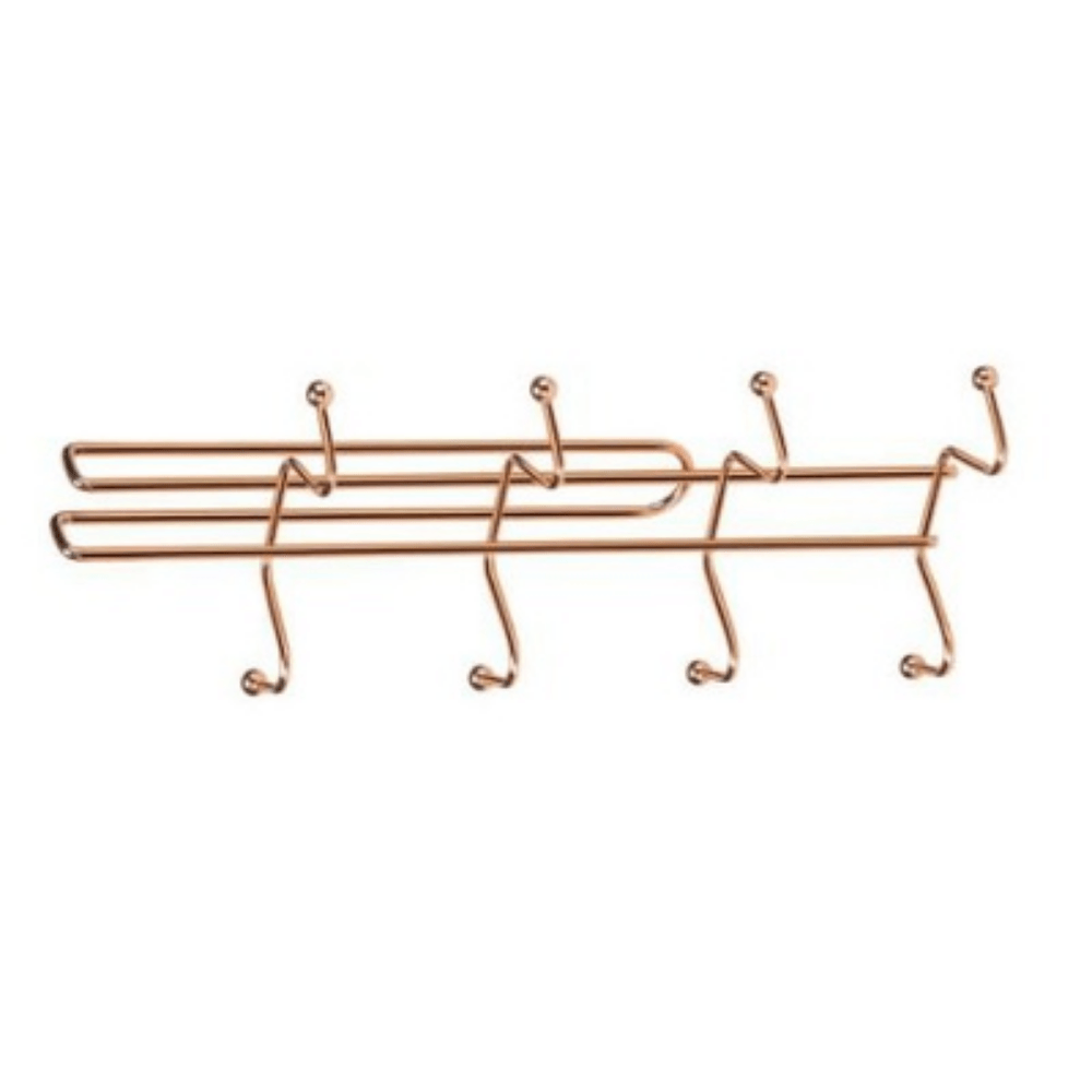 Suporte Para 8 Xicaras Encaixe Armário Rose Gold - Ela Decora