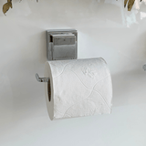 Suporte Para Papel Higiênico Com Ventosa 12,5cm Cromado - Ela Decora