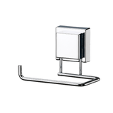 Suporte para Papel Higiênico Inox Fixação com Ventosa - Ela Decora