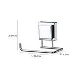 Suporte para Papel Higiênico Inox Fixação com Ventosa - Ela Decora