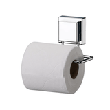 Suporte para Papel Higiênico Inox Fixação com Ventosa - Ela Decora