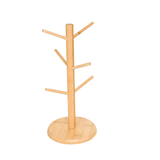 Suporte para Xícaras em Bambu Ecokitchen 35cm - Ela Decora