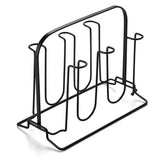 Suporte Porta 6 Copos Preto Linha Black - Ela Decora