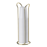 Suporte Porta Copos de Água 200ml Dourado - Ela Decora