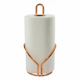Suporte Porta Rolo de Papel Toalha Rose Gold - Ela Decora