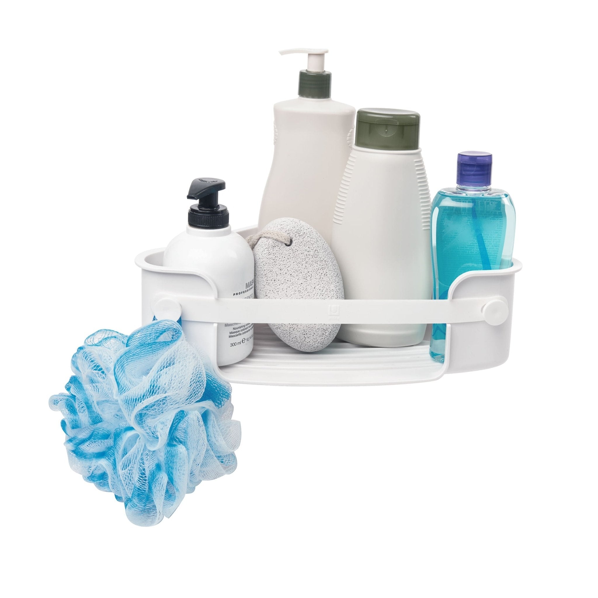 Suporte Porta Shampoo Cantoneira com Ventosa - Ela Decora