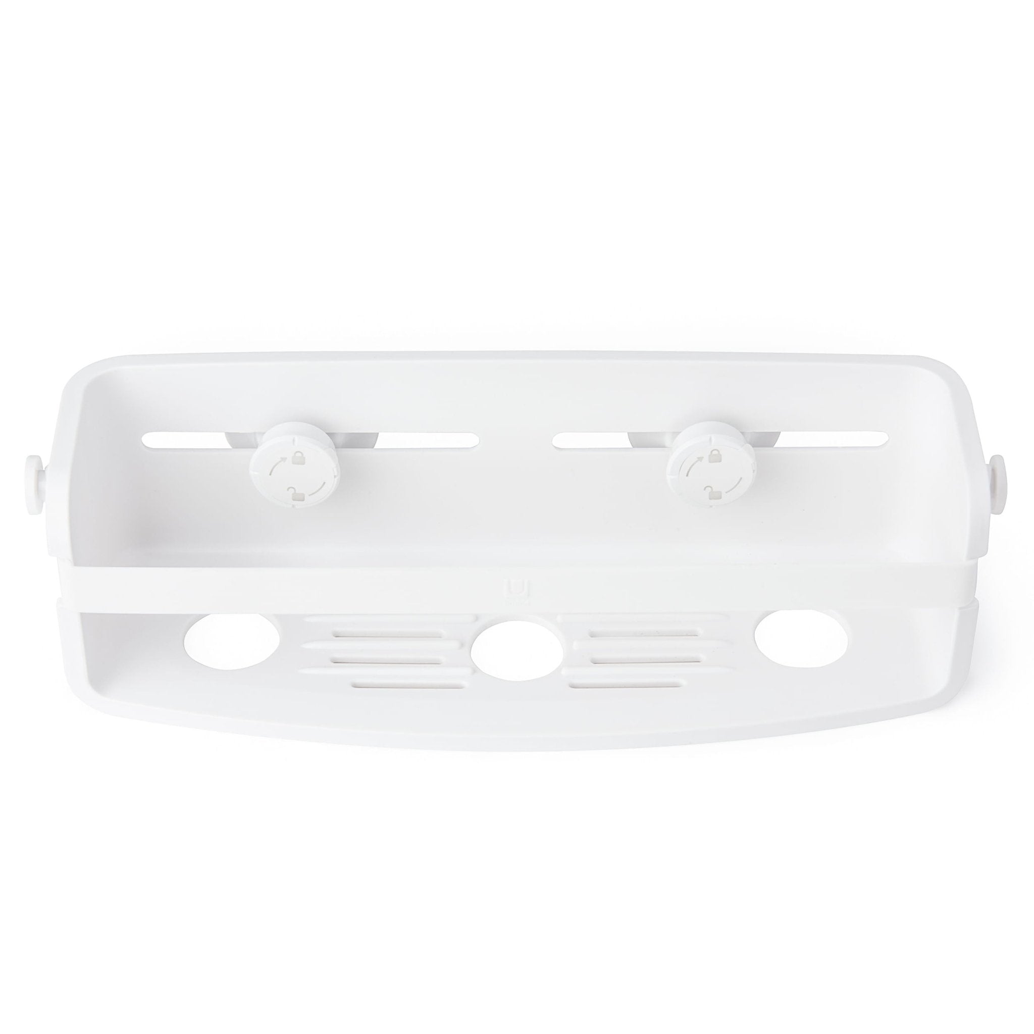 Suporte Porta Shampoo com Ventosa Branco - Ela Decora