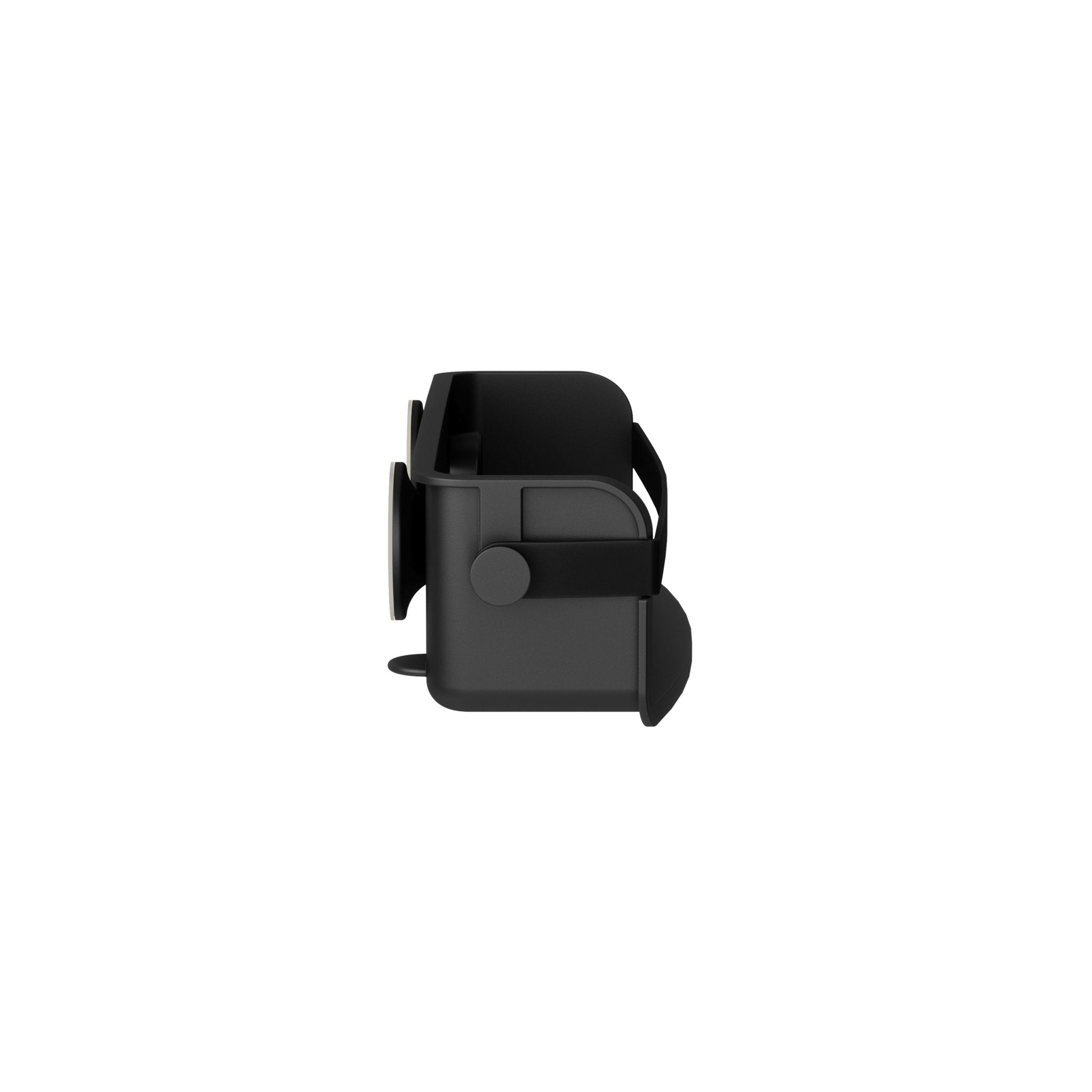 Suporte Porta Shampoo com Ventosa Preto - Ela Decora