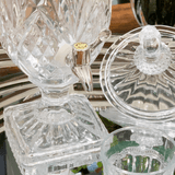 Suqueira Dispenser de Cristal Ecológico com Torneira Cromada Dublin Brandon - 3 Litros - Ela Decora