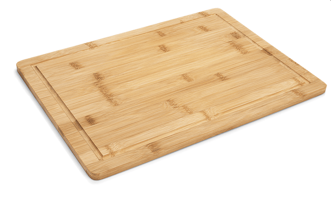 Tábua Corte Bambu Natural 40,1cm - Ela Decora