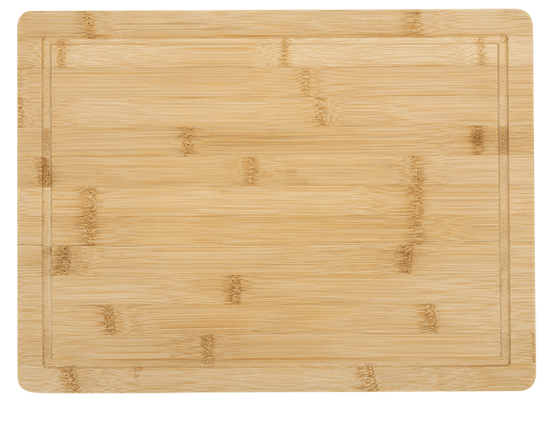Tábua Corte Bambu Natural 40,1cm - Ela Decora