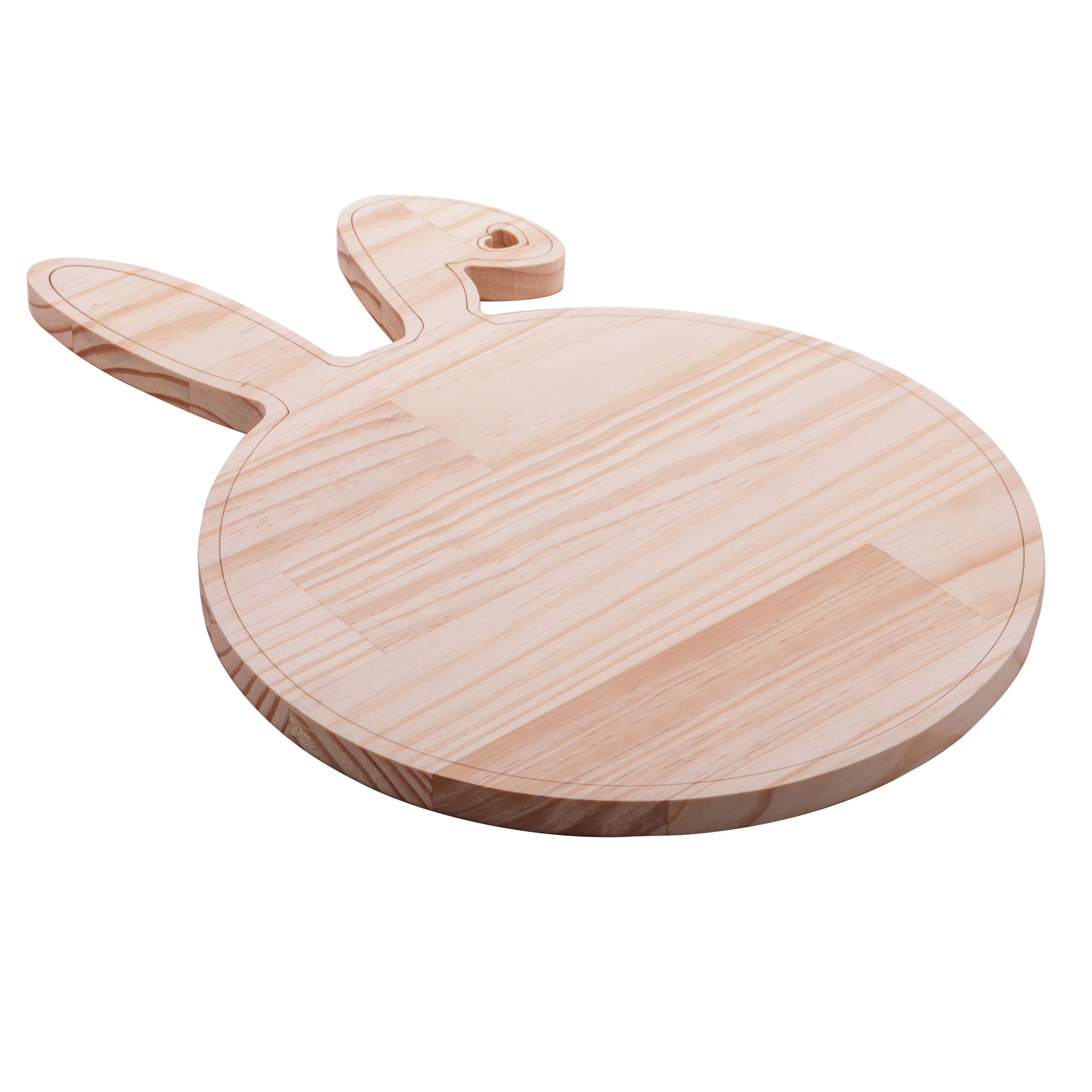 Tábua de Madeira Pinus Páscoa Coelho 43cm x 30cm x 2cm - Ela Decora