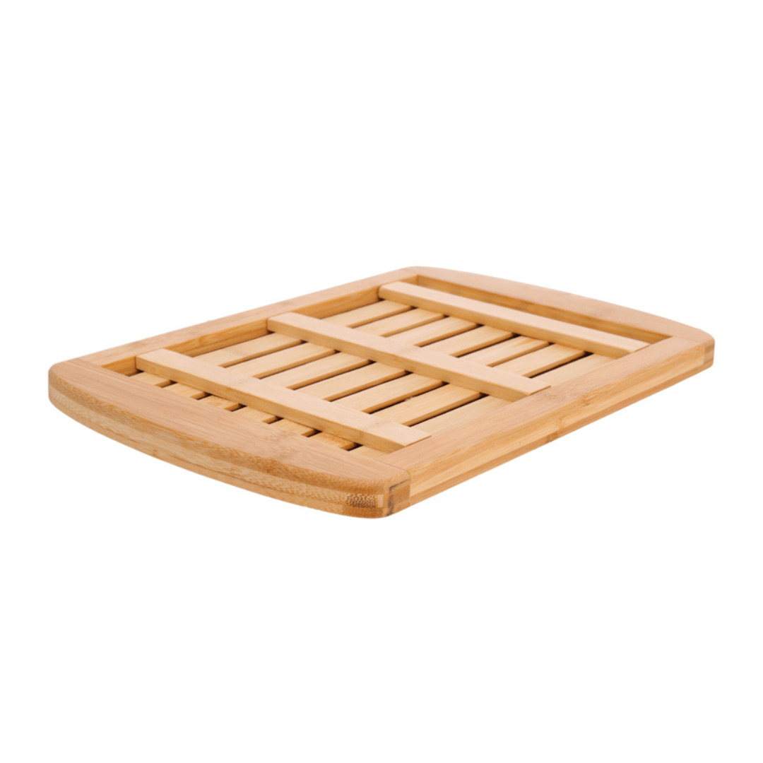 Tábua Migalheira para Pães de Bambu 35cm - Ela Decora