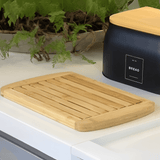 Tábua Migalheira para Pães de Bambu 35cm - Ela Decora
