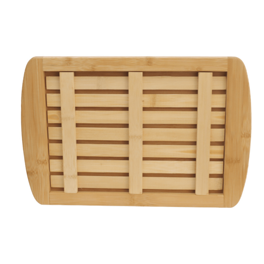 Tábua Migalheira para Pães de Bambu 35cm - Ela Decora