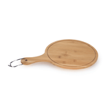 Tábua Redonda em Bambu com Alça Ecokitchen 37,5cm - Ela Decora