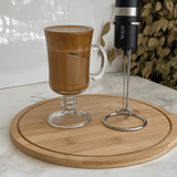 Tábua Redonda em Bambu com Alça Ecokitchen 37,5cm - Ela Decora